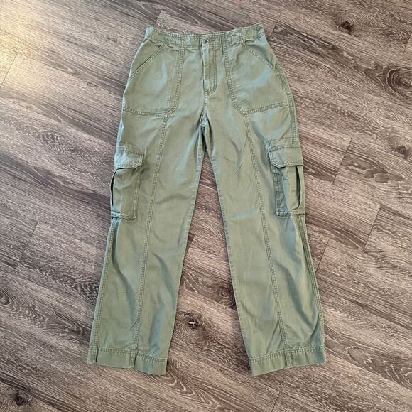 Abercrombie & Fitch Pants - Abercrombie & Fitch Green Cargo Pants